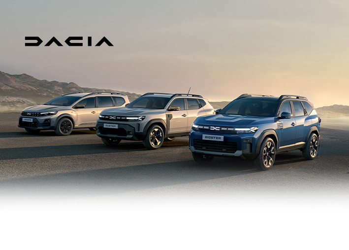 8 % Kfz-Nachlass auf Dacia Jogger, Duster und Bigster