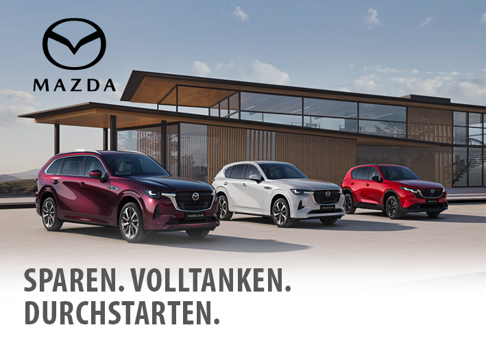 MAZDA ZUBEHÖRAKTION Kfz-Nachlass + 1.200,- € Tankguthaben