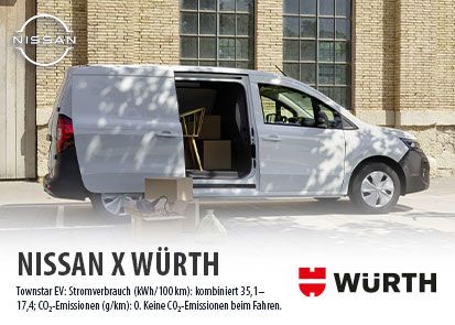 NISSAN TOWNSTAR KASTENWAGEN EV