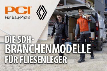 SDH-BRANCHENMODELLE FÜR FLIESENLEGER