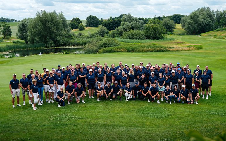Gruppenbild Golfturnier Handwerk 2022
