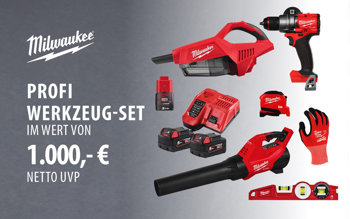Milwaukee Profi Werkzeug Set