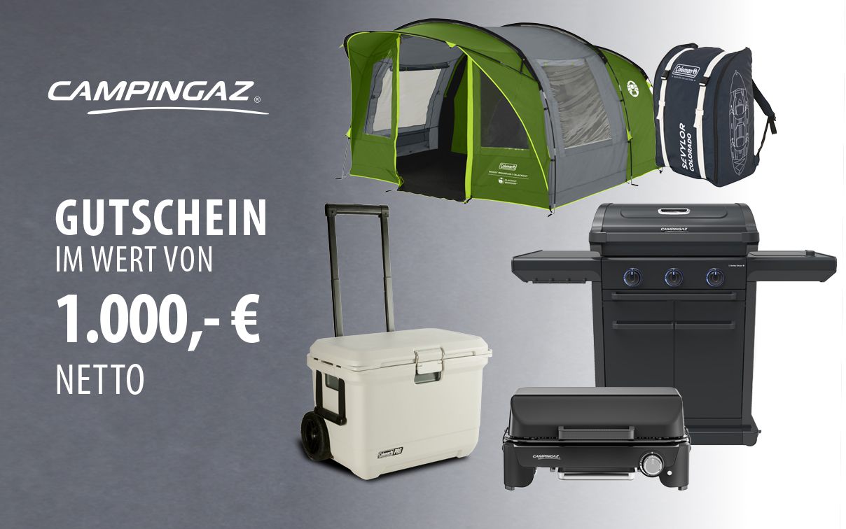 Prämie 4-gewinnt Campingaz Gutschein