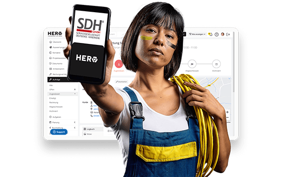 SDH Vorteil bei Hero 