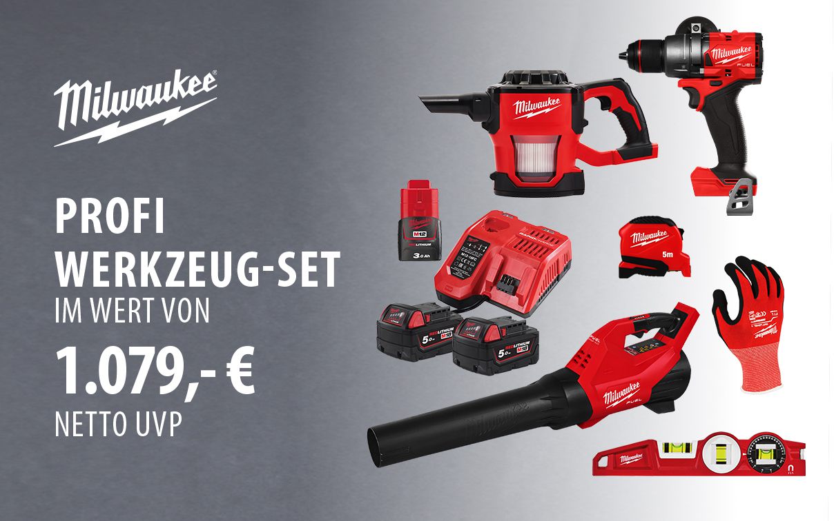 Milwaukee Profi Werkzeug Set