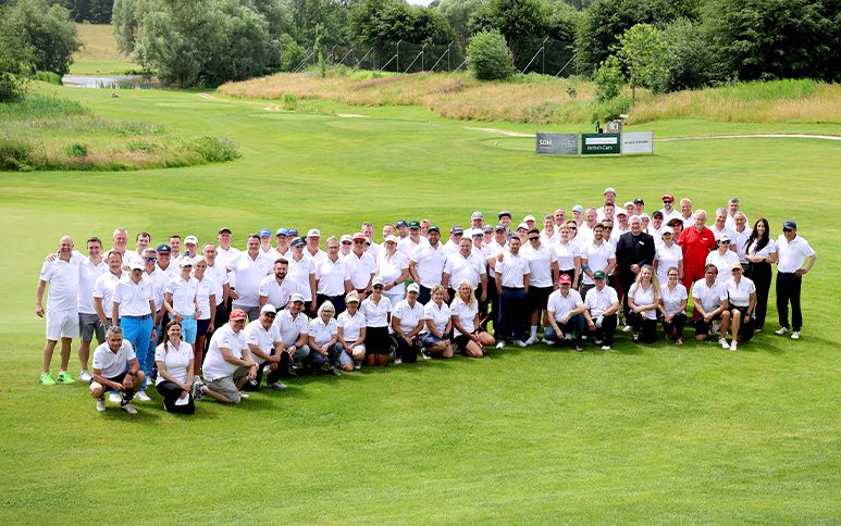 Gruppenbild Golfturnier Handwerk 2022