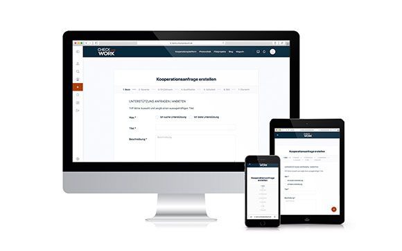 Plattform Screenshot