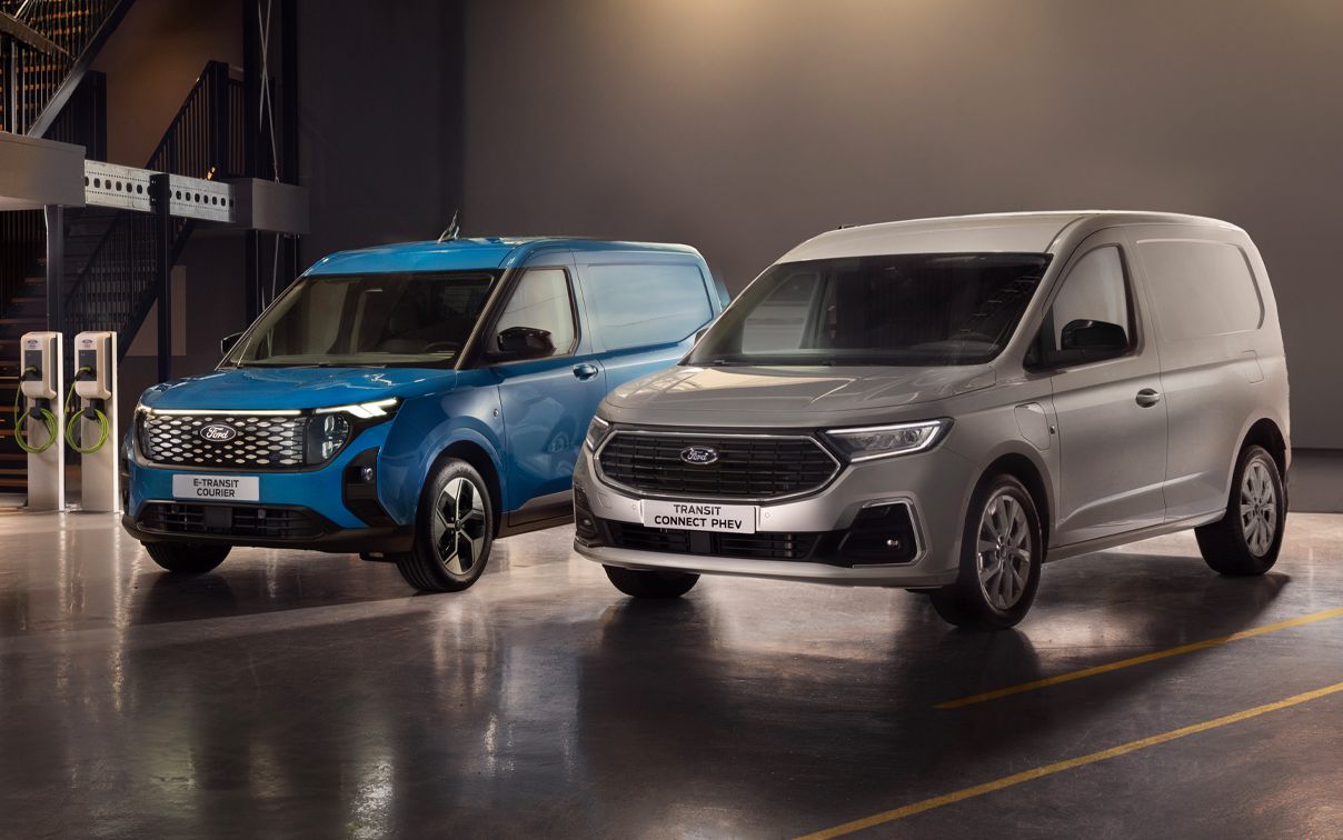 Ford E-Transit Courier und Transit Connect PHEV