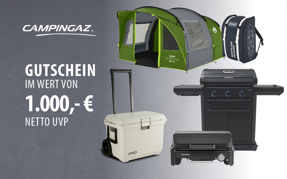 Prämie 4-gewinnt Campingaz Gutschein