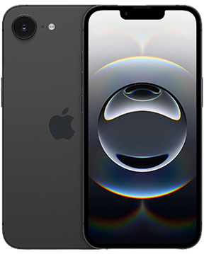 iPhone 16e, 128 GB, schwarz